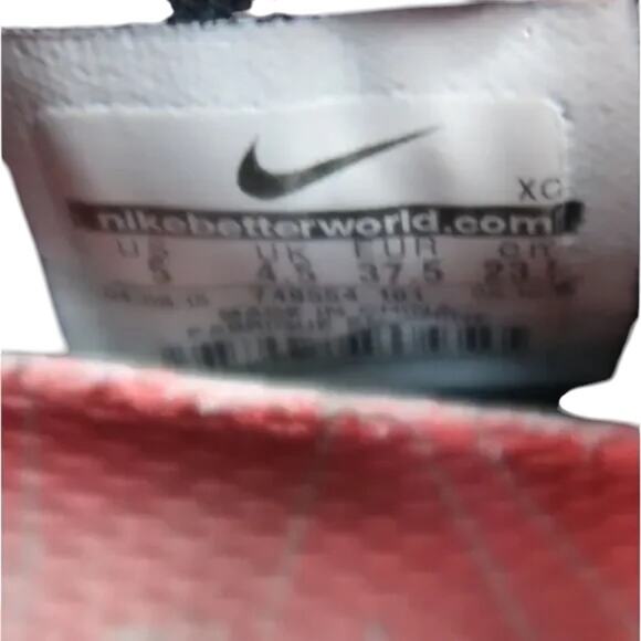 Nike Shoes Mens 5 Athletic Trainers Hyperchase TB Sneaker Basketball White Black - Picture 12 of 13